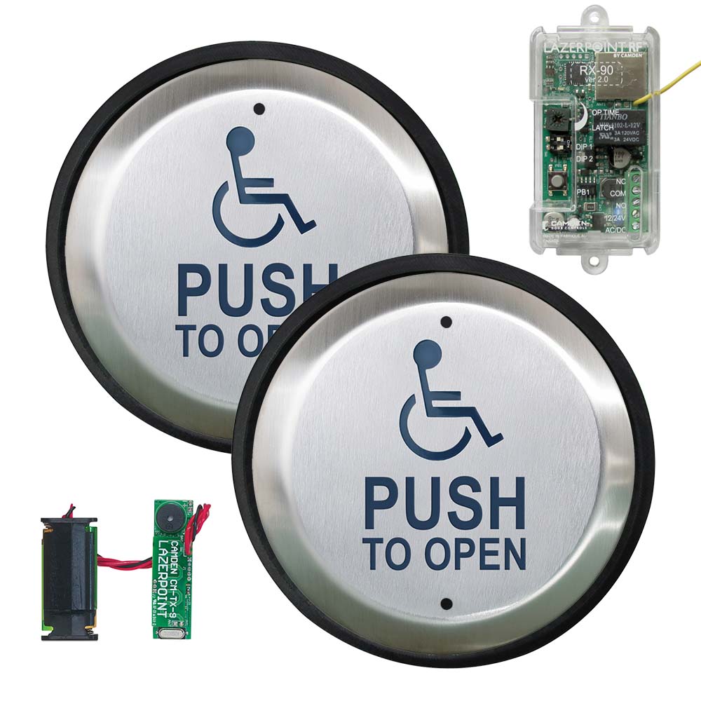 NEW - CM-CPC1 Clear Cover for Any Camden Flush Single Gang Push Button or Key Switch:  