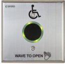 CM-331/42SW-SGLR, Double Gang, SS Faceplate with LED light Ring:  CM-331/42SW-SGLR, Double Gang, SS Faceplate with LED light Ring: