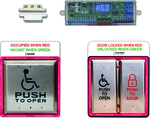 CX-WC13AXSM: CX-WC Series:Barrier Free Restroom Control - Restroom Control