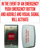 CX-WEC11: CX-WEC Series:Emergency Call For Universal Restrooms - Restroom Control