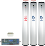 CX-WC17SLVR: CX-WC Series:Barrier Free Restroom Control - Restroom Control