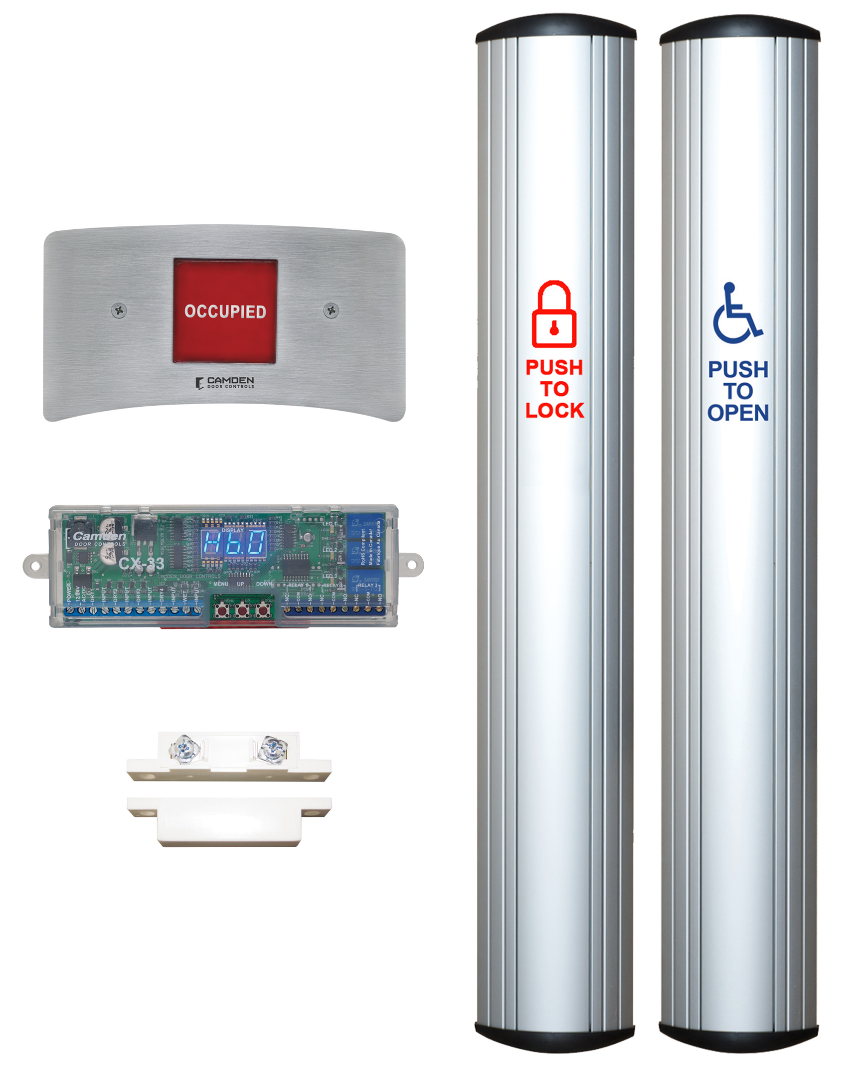 CM-SK336/42R: CM-331/332/333/336/324/325 Series:SureWave™ Touchless Switches - Hands Free Switches