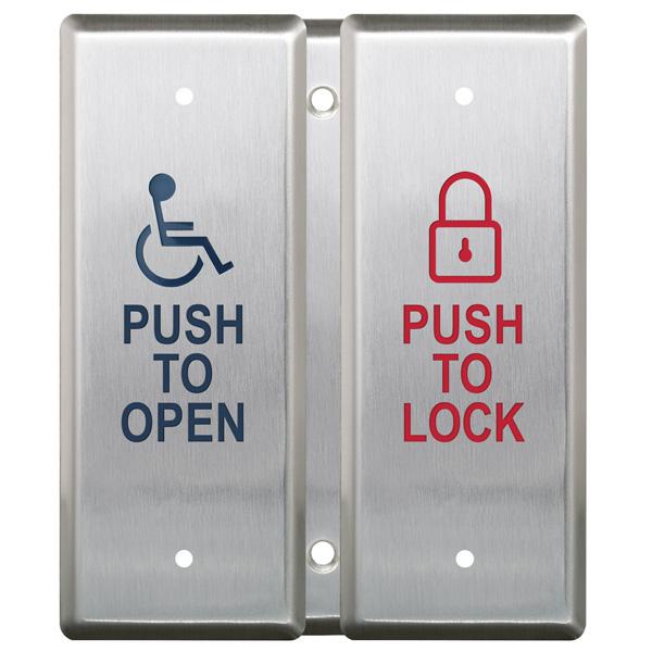 CM-xxx/2: CM-74/75 & CM-84/85 Series:Column™ Push Plate Switches - All Active Switches - Push Plate Switches