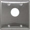 CM-3250: CM-3200 & CM-3500 Series:Stainless Steel, 2 Gang, Flush Mount - Key Switches