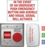 CX-WEC10BK2: CX-WEC Series:Emergency Call For Universal Restrooms - Restroom Control