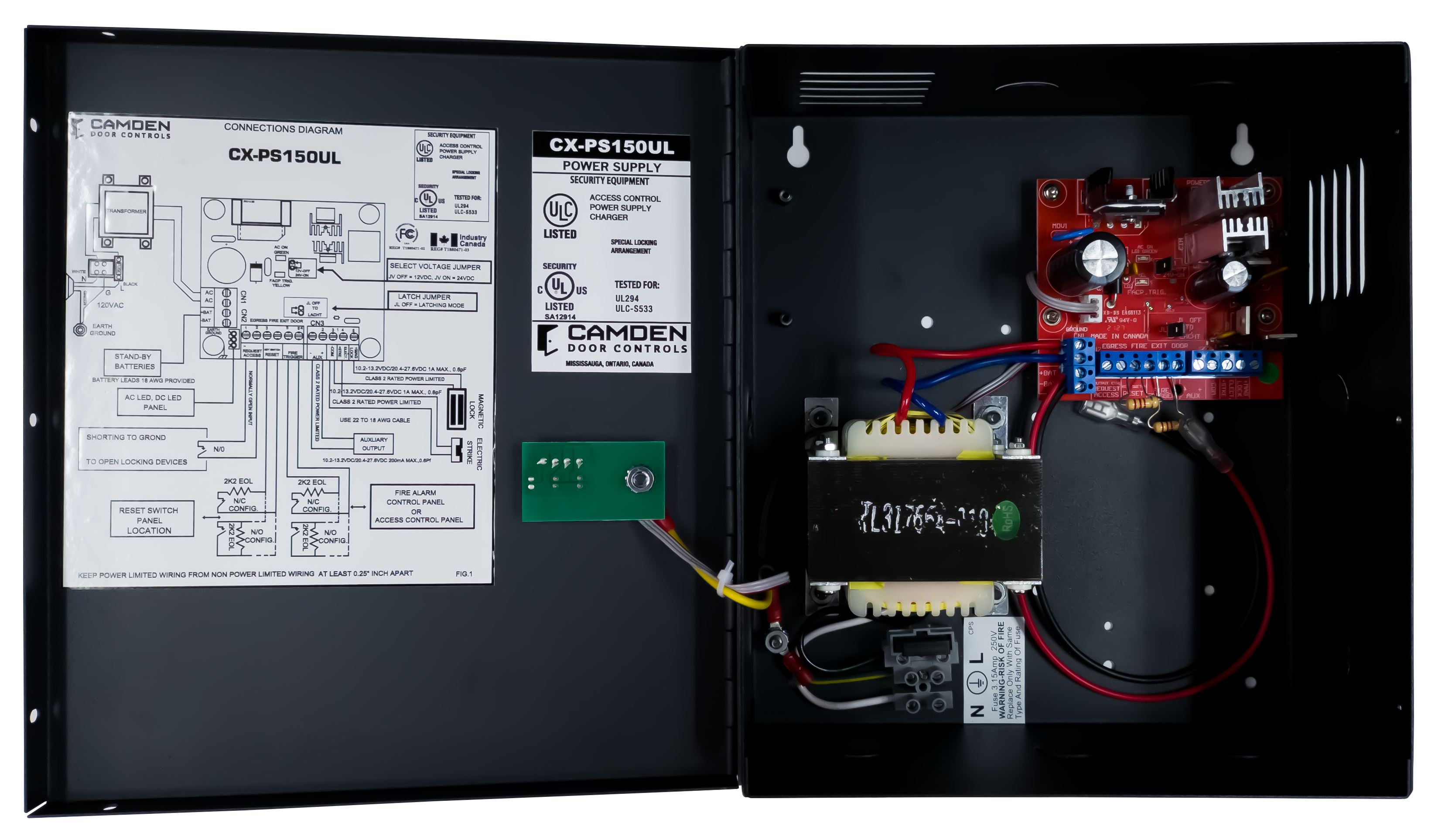 CM-RFL254-A: Lazerpoint RF™:915Mhz. Wireless Door Control System - RF Wireless