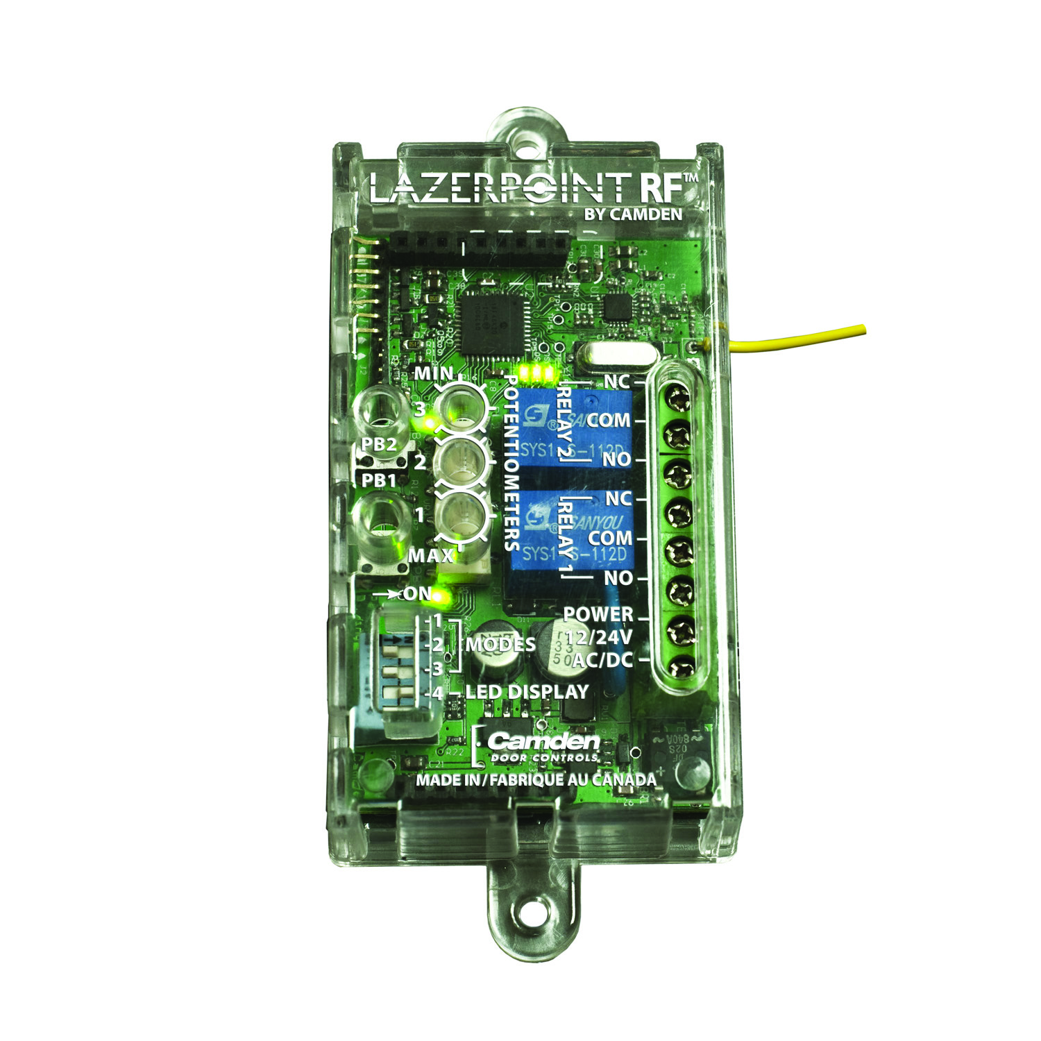 CM-RFL46CB4-LPA: Lazerpoint RF™:915Mhz. Wireless Door Control System - RF Wireless