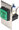 CM-30AT: 2" LED Illuminated Green 'PUSH TO EXIT' button with adjustable 30 second timer, in-wall mounting box included - Push / Exit Buttons - Activation