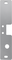60-35E015: CX-EPD1299L:1/2" Surface Mount RIM Strike with Preload - Electric Strikes