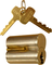CM-308: CM-3200 & CM-3500 Series:Stainless Steel, 2 Gang, Flush Mount - Key Switches