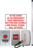 CX-WEC12-TS: CX-WEC Series:Emergency Call For Universal Restrooms - Restroom Control