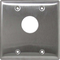 CM-3280: CM-3200 & CM-3500 Series:Stainless Steel, 2 Gang, Flush Mount - Key Switches